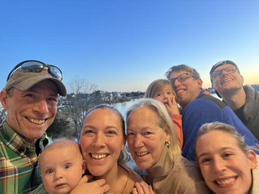 Paul his wife, children and grandchildren