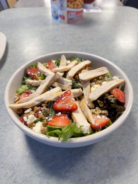 Friendly's, strawberry salad, NJ, new spring menu, Jersey Bites