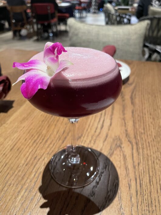 Jersey Bites article by Alexa Chavarria about Marcus LIVE! at American Dream in East Rutherford, NJ. Drinks include Pretty in Pink.