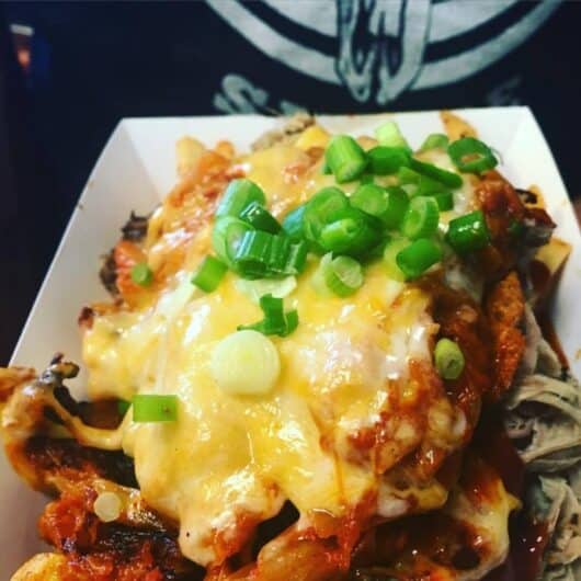 ChoLander Fries at Kimchi Smoke&nbsp;for National Fry Day on Jersey Bites.