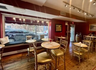 A look inside Tomasello Winery's tasting room in Lambertville, NJ, for Jersey Bites, by Marissa Muoio.