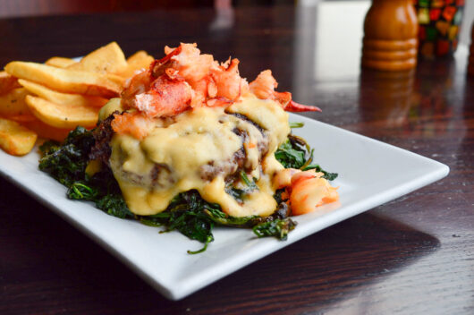 Menu items from Harpoon Willy's, as shown on Jersey Bites