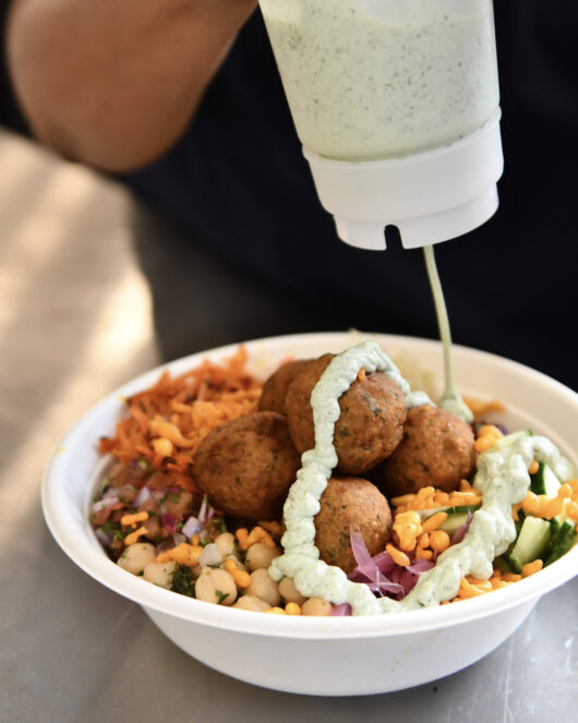 Bowl-based concept for VANZ Indian Fusion restaurant, Jersey Bites, Union City, NJ