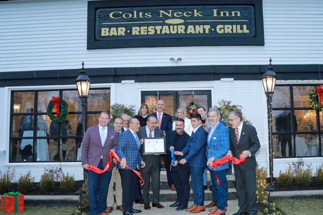 Colts Neck Inn Steakhouse ribbon cutting