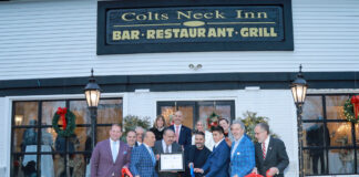 Colts Neck Inn Steakhouse ribbon cutting
