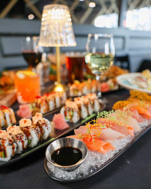 sushi at The Colts Neck Inn Steakhouse