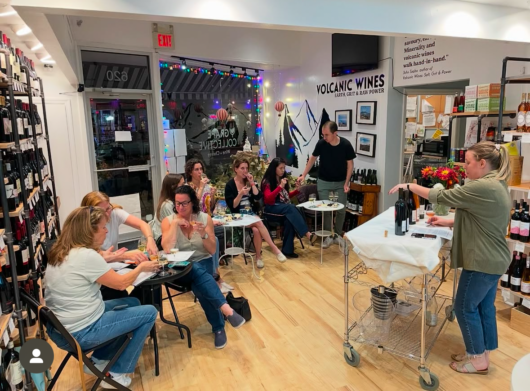 wine tasting class at Grape Collective