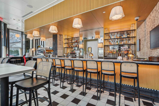 interior of Shihana Bistro in Newark