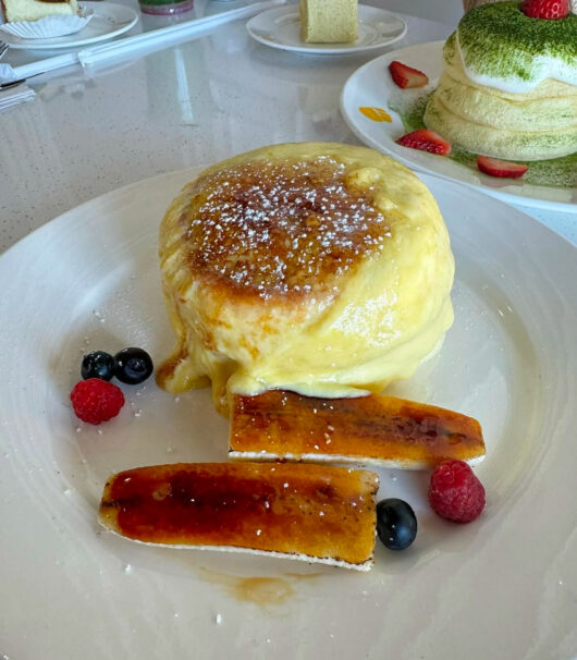 soufflé pancake soufflé pancake from Fluffy Fluffy Go