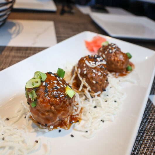 Park Place Prime's Korean Wagyu Meatballs