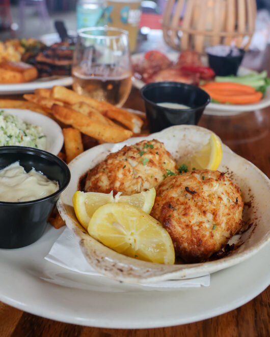 Jumbo Lump Crab Cakes at The Rusty Nail