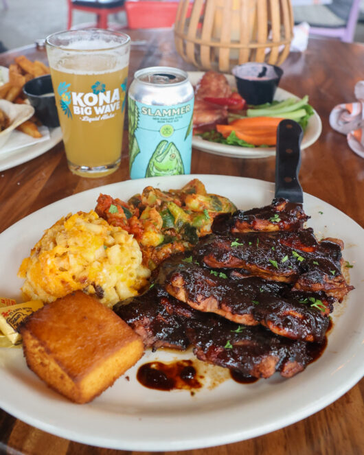 BBQ Chicken Thighs at the Rusty Nail