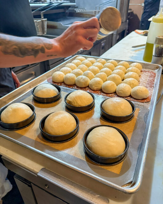 scratch made bread at Jane Doe