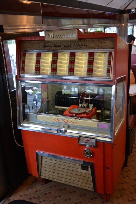 Roadside Diner Vintage Jukebox