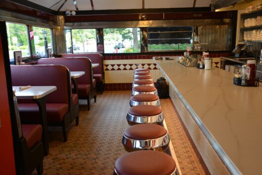 Roadside Diner Restored Interior