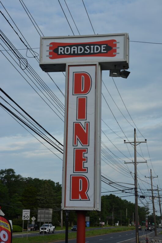 Roadside Diner Sign
