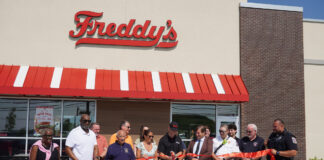 Freddys ribbon cutting