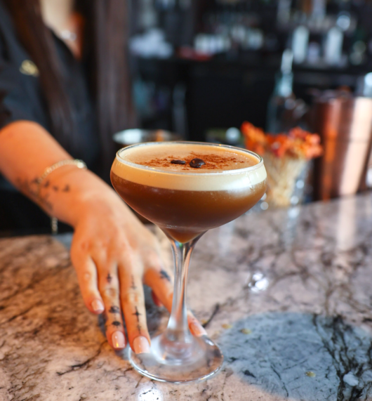 Sinner's Pumpkin Spice Espresso Martini