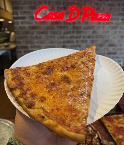 Cheese Pizza Day at Casa D Pizza