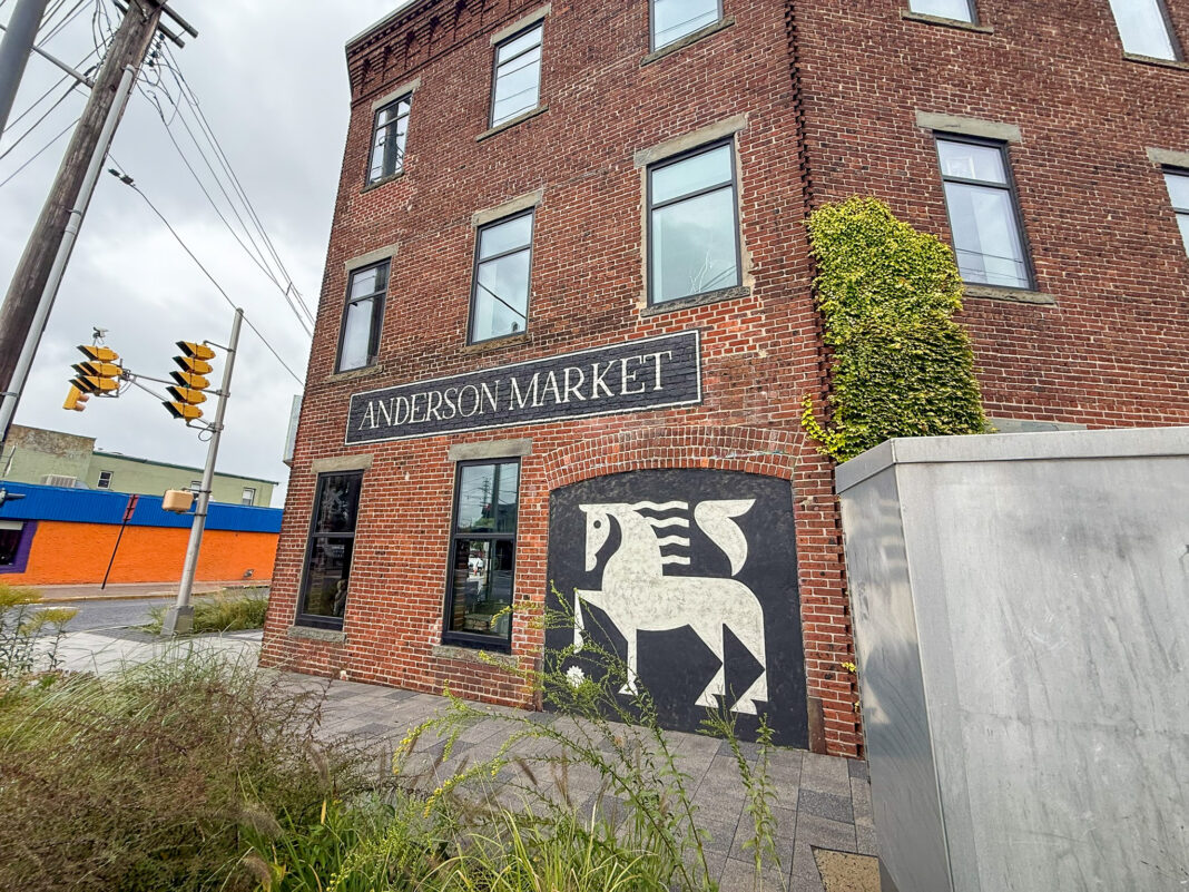 Red Bank's Anderson Market exterior