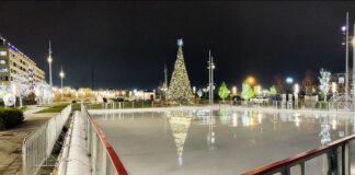 Ice Skating Rink - Newark Winter Village