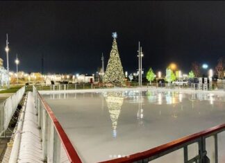 Ice Skating Rink - Newark Winter Village