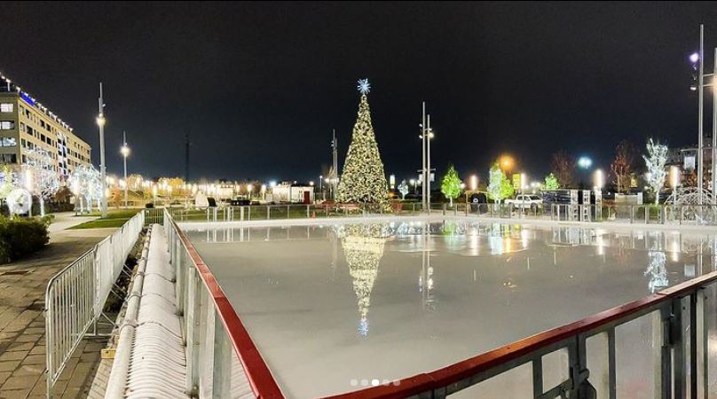 Ice Skating Rink - Newark Winter Village