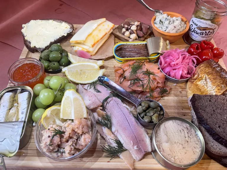 A Jewish Deli take on the Feast of the Seven Fishes