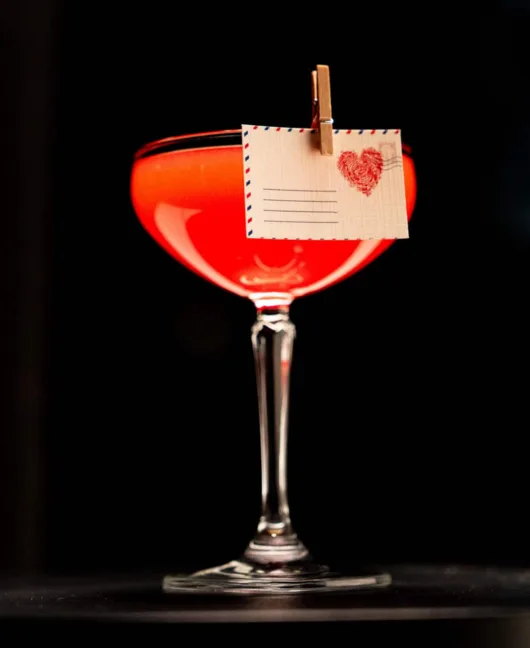 Left on Red Mala Vida Blanco | Rose | Strawberry Shrub | Lime Photo credit: Start Monday Media Group