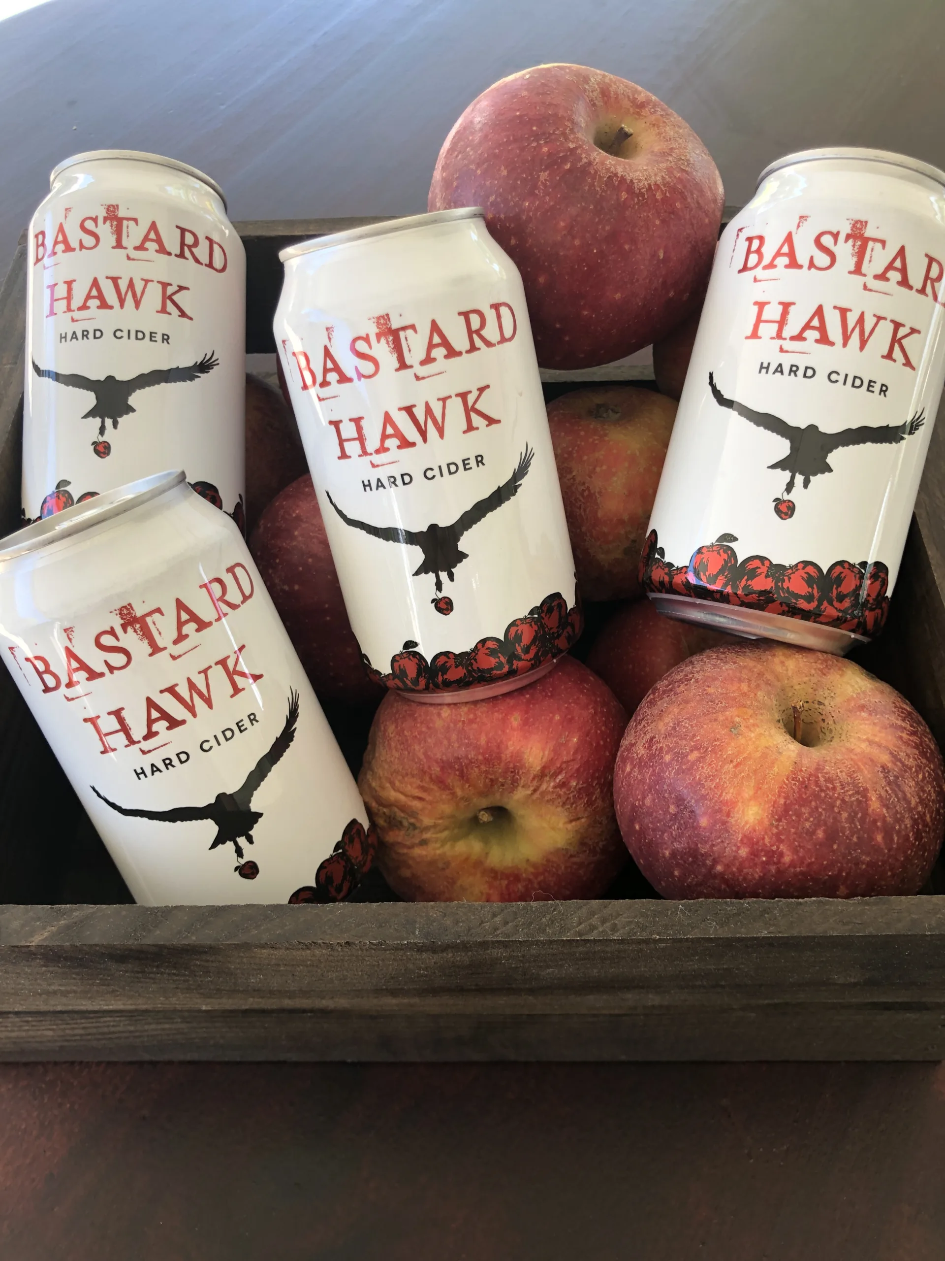 New Jersey Wineries making cider - Hawk Haven's Bastard Hawk Hard Cider