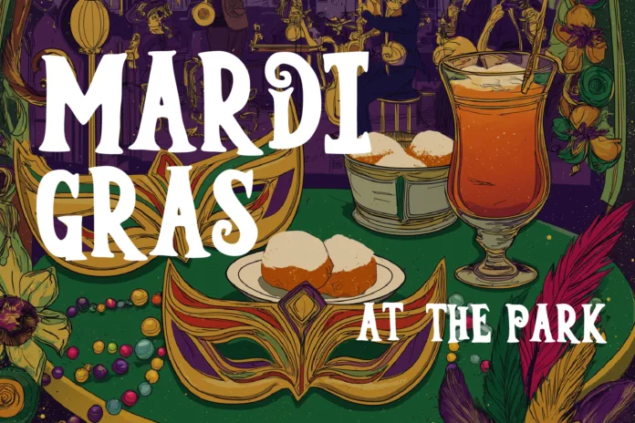 Mardi Gras at the park
