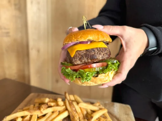 B2 Bistro's burger has won multiple awards for best burger in Ocean County