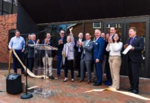 A First Look at the New Carriage House Restaurant at Paper Mill Playhouse Ribbon cutting for the Carriage House at Paper Mill Playhouse in Millburn, NJ