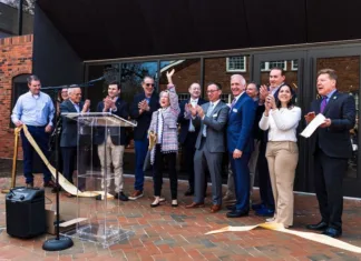 Ribbon cutting for the Carriage House at Paper Mill Playhouse in Millburn, NJ