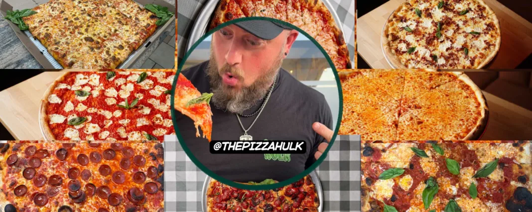 Sourdough pizza from New Jersey pizzerias featuring artisan crust and naturally fermented dough