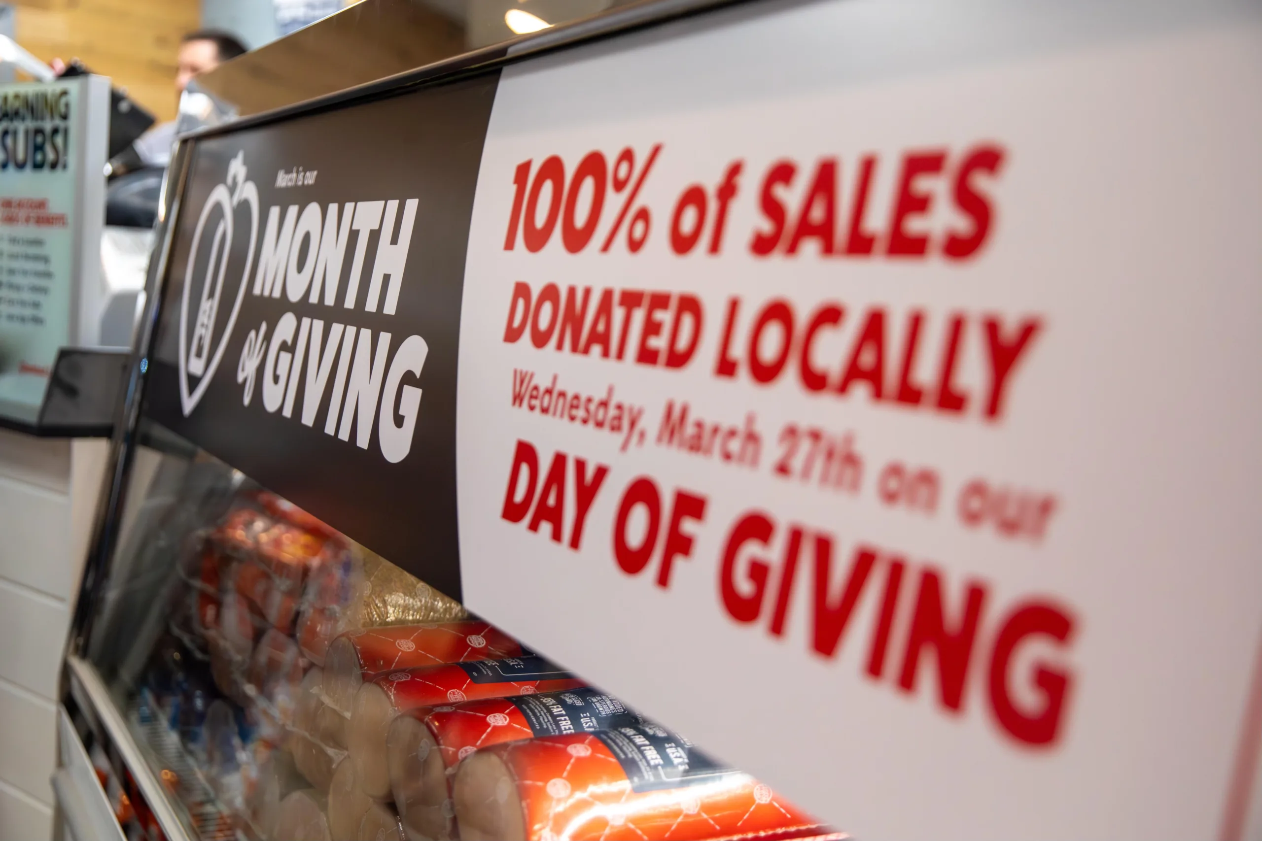 Jersey Mike’s Donates 100% of Sales on March 25 for Day of Giving
