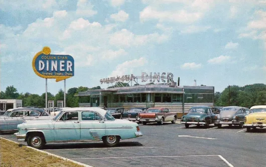Original Golden Star Diner (from the collection of Mark Auerbach)