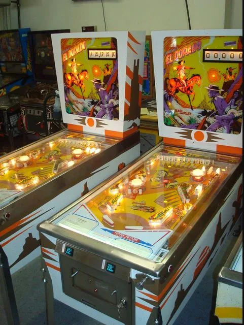 El Dorado pinball machines at the Park West Diner