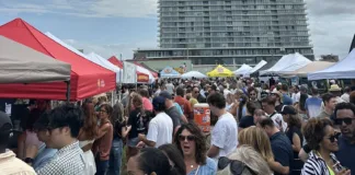 crowd at the Asbury Beer Wine and Spirits fest