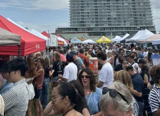 Asbury Park Summer Beer, Wine & Spirits Fest Returns June 27 crowd at the Asbury Beer Wine and Spirits fest