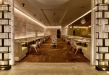 New Restaurant Openings July 2026: Craft beer, matcha, poke, and more. interior shot of Blu Livingston's dining room