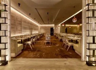 New Restaurant Openings July 2026: Craft beer, matcha, poke, and more. interior shot of Blu Livingston's dining room