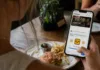 New Jersey Startup Wants to Change How Customers Talk to Restaurants A restaurant guest uses the twocents app on her smartphone to share private feedback about her dining experience.
