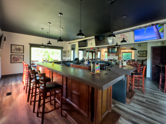 Bar area at Maggie's