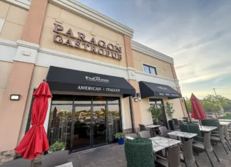 Meet the New Paragon Gastropub in Clark, New Jersey Newly renovated exterior of Paragon American + Italian Gastropub in Clark, NJ.