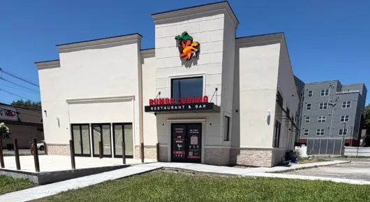 Exterior of Rumba Cubana’s new restaurant location in Teaneck, New Jersey
